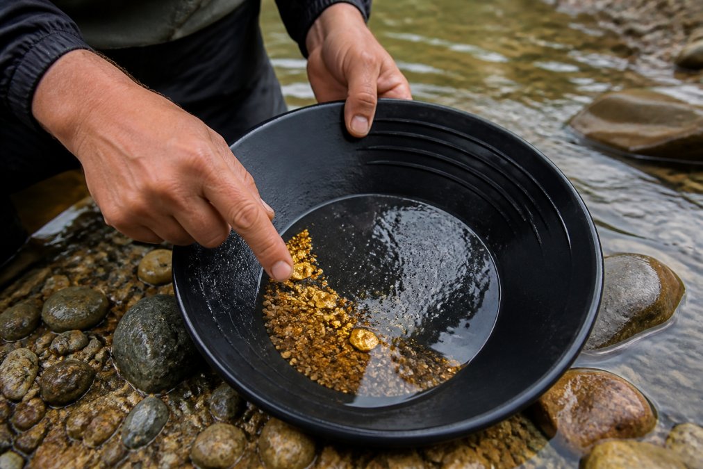 Collecting Raw Gold Flakes: A Complete Guide