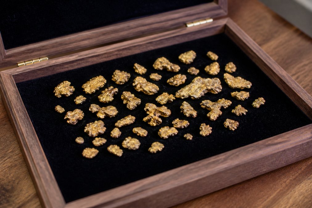 How to Display Raw Gold Flakes: A Complete Guide