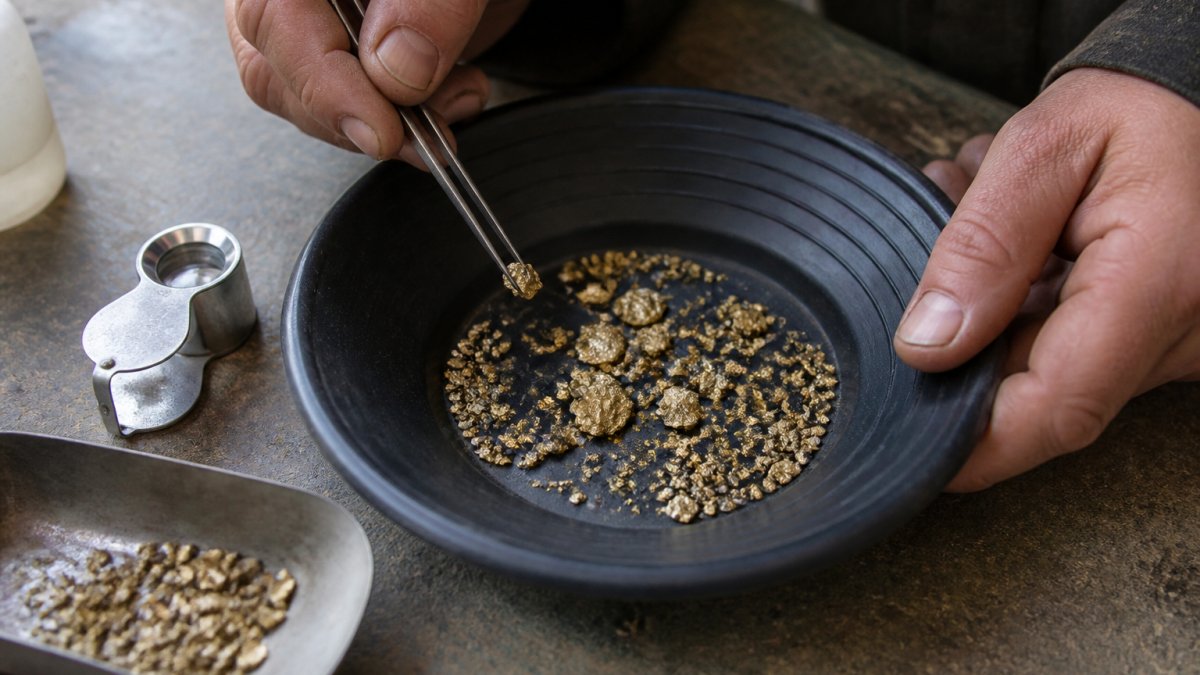 How to Identify Raw Gold Flakes: A Step-by-Step Guide