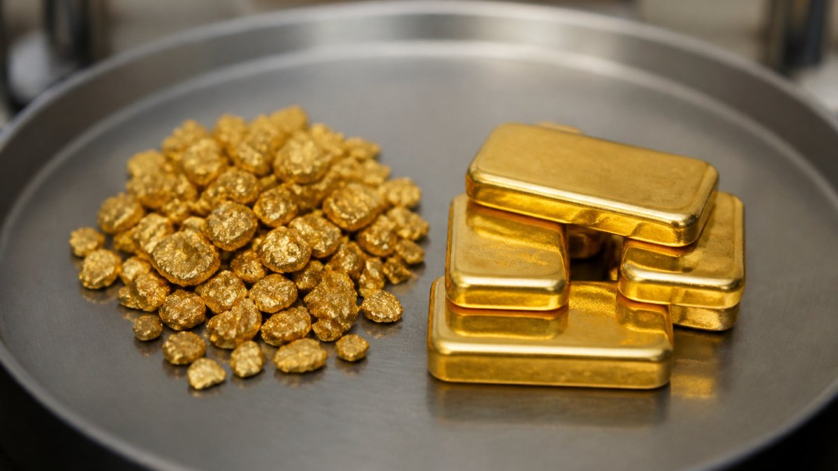 Raw Gold vs Bullion: Value, Price & Resale